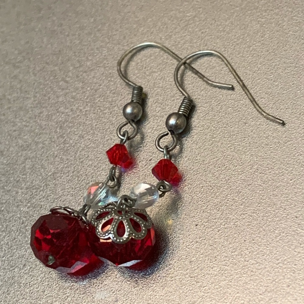 Swarovski crystal earrings